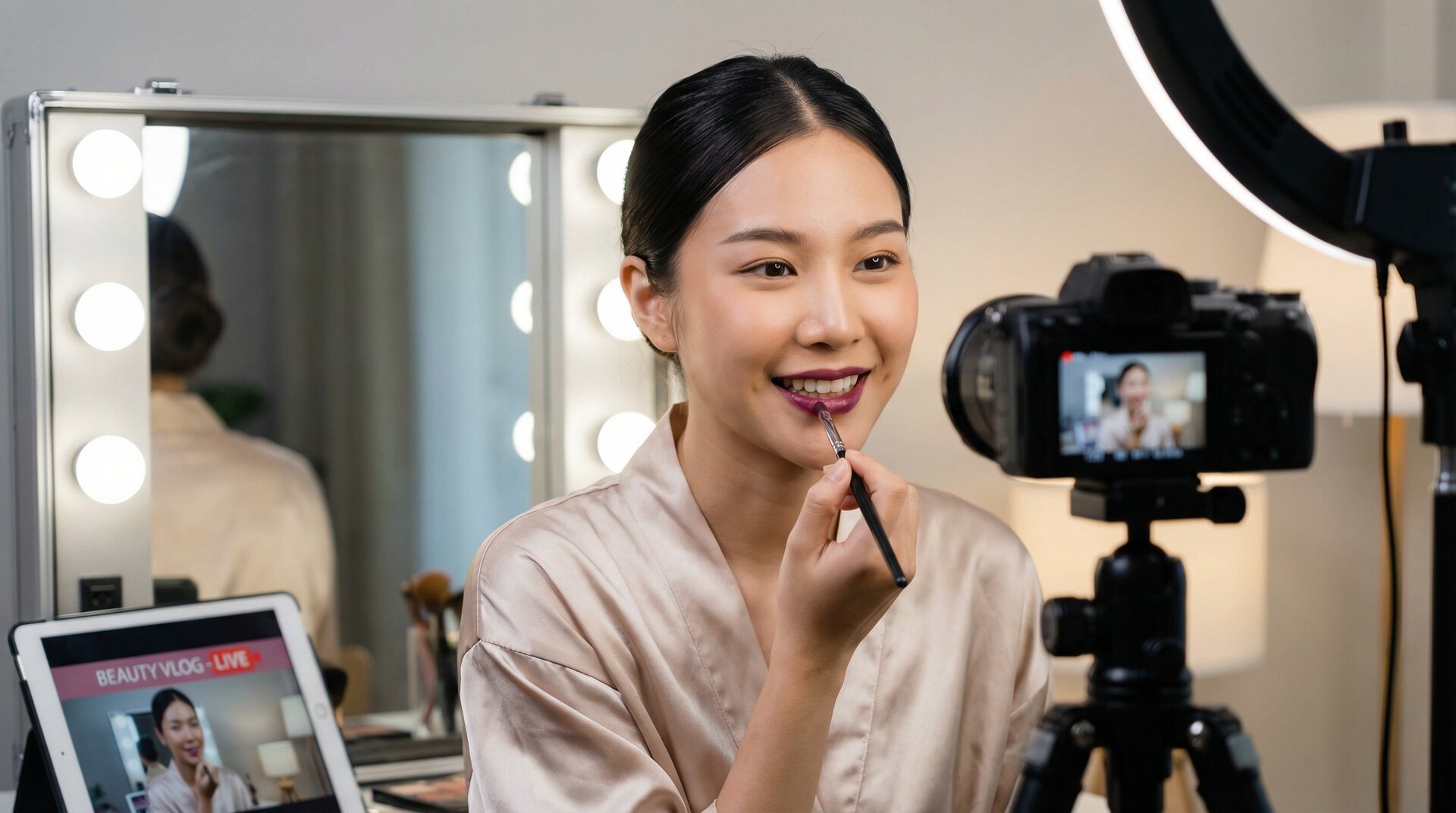 糖心vlog美妆视频教程